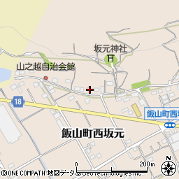 香川県丸亀市飯山町西坂元191周辺の地図