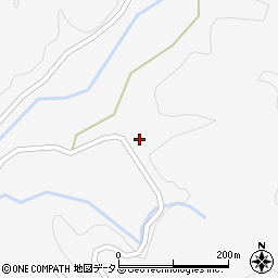 山口県下関市豊田町大字一ノ俣309周辺の地図