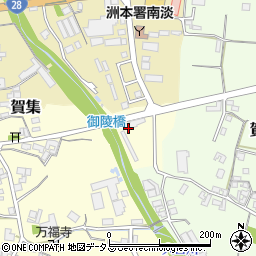 兵庫県南あわじ市賀集868周辺の地図