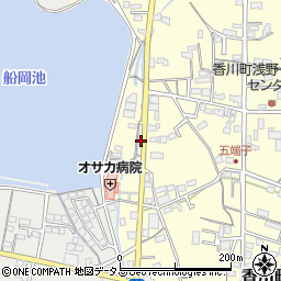 香川県高松市香川町浅野267周辺の地図