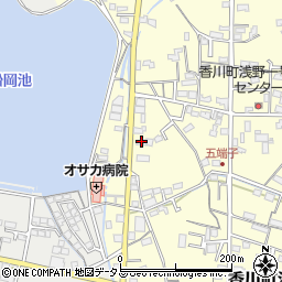 香川県高松市香川町浅野266周辺の地図