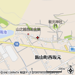 香川県丸亀市飯山町西坂元195周辺の地図