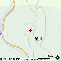 和歌山県伊都郡かつらぎ町星川223周辺の地図