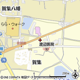 兵庫県南あわじ市賀集424周辺の地図