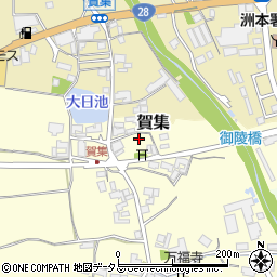 兵庫県南あわじ市賀集832周辺の地図