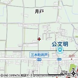 香川県木田郡三木町井戸4117周辺の地図