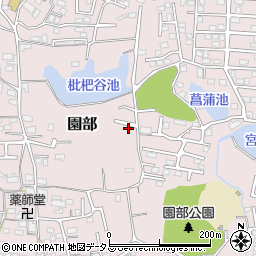 和歌山県和歌山市園部266周辺の地図