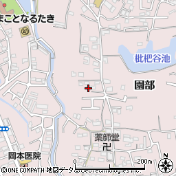 和歌山県和歌山市園部54周辺の地図