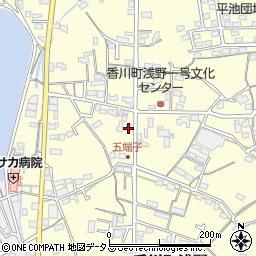 西川行政書士事務所周辺の地図