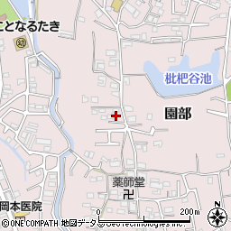和歌山県和歌山市園部53周辺の地図