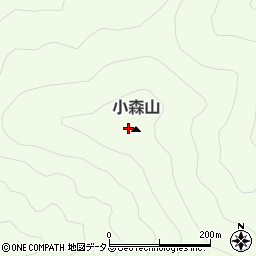 小森山周辺の地図