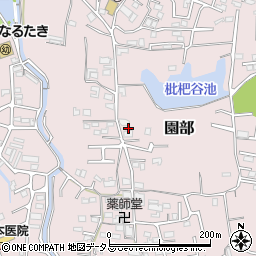 和歌山県和歌山市園部302周辺の地図