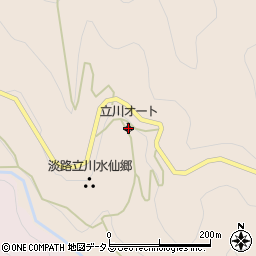 立川オートキャンプ場周辺の地図