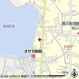 香川県高松市香川町浅野261周辺の地図