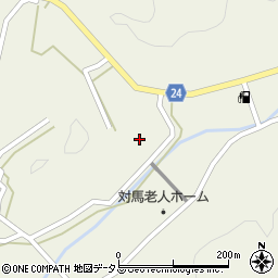 長崎県対馬市美津島町鷄知1028-1周辺の地図