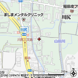 和歌山県岩出市川尻92周辺の地図