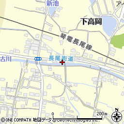 香川県木田郡三木町下高岡2450周辺の地図