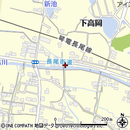 香川県木田郡三木町下高岡2452周辺の地図