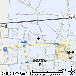 和歌山県和歌山市弘西137周辺の地図