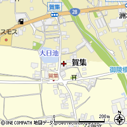 兵庫県南あわじ市賀集826周辺の地図