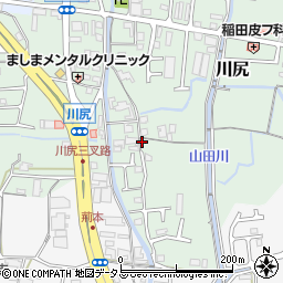 和歌山県岩出市川尻101周辺の地図