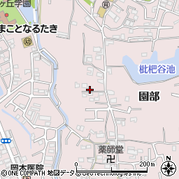 和歌山県和歌山市園部58周辺の地図