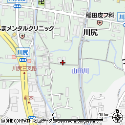 和歌山県岩出市川尻98周辺の地図