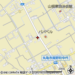 香川県丸亀市飯野町東二255周辺の地図