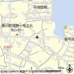 香川県高松市香川町浅野358周辺の地図