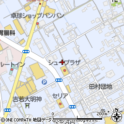 カレーハウスＣｏＣｏ壱番屋丸亀田村店周辺の地図