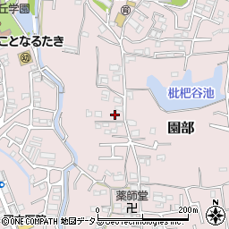 和歌山県和歌山市園部57周辺の地図