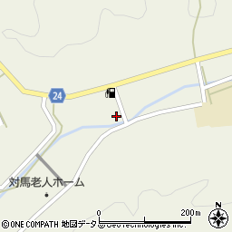 長崎県対馬市美津島町鷄知1106-3周辺の地図