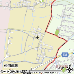 和歌山県和歌山市平岡47周辺の地図