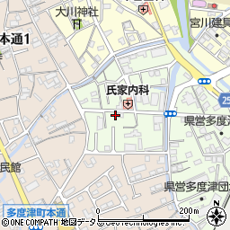 香川県仲多度郡多度津町京町5-42周辺の地図