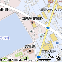 香川県丸亀市新田町11-4周辺の地図