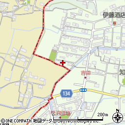 和歌山県岩出市吉田92-56周辺の地図