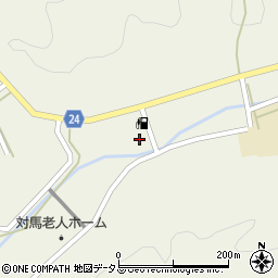 長崎県対馬市美津島町鷄知1106周辺の地図