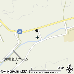 長崎県対馬市美津島町鷄知1106周辺の地図