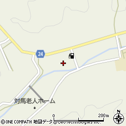 長崎県対馬市美津島町鷄知1105周辺の地図