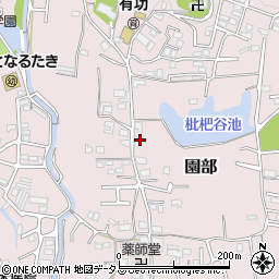 和歌山県和歌山市園部300周辺の地図