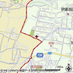 和歌山県岩出市吉田92-57周辺の地図