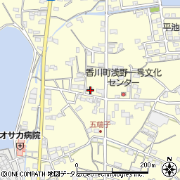 香川県高松市香川町浅野243周辺の地図