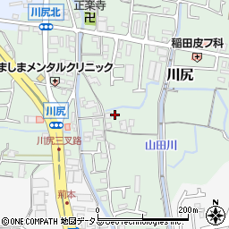 和歌山県岩出市川尻96周辺の地図