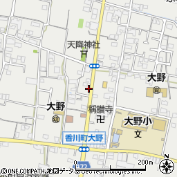 オカウチたこ焼店大野店周辺の地図
