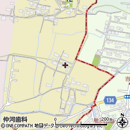 和歌山県和歌山市平岡46周辺の地図