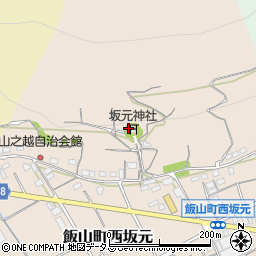 香川県丸亀市飯山町西坂元187周辺の地図