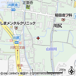 和歌山県岩出市川尻96-2周辺の地図