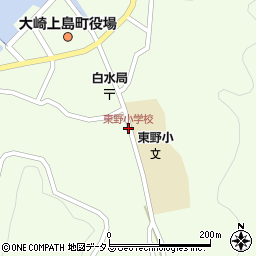 東野小学校周辺の地図