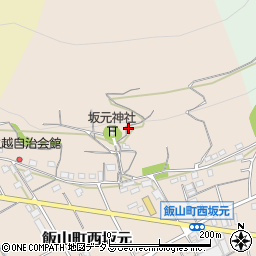 香川県丸亀市飯山町西坂元186周辺の地図