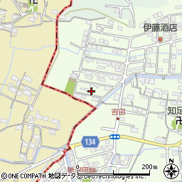 和歌山県岩出市吉田92-83周辺の地図